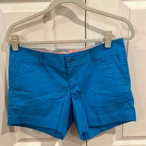 NWT Lilly Pulitzer Blue Callahan shorts (size 4)